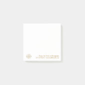 Office Custom Modern Simple Logo From the Desk of ポストイット (正面)