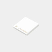 Office Custom Modern Simple Logo From the Desk of ポストイット (アングル)