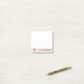 Office Custom Modern Simple Logo From the Desk of ポストイット (デスク上)