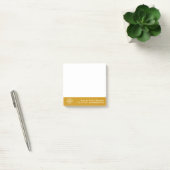 Office Custom Modern Simple Logo From the Desk of ポストイット (オフィス)