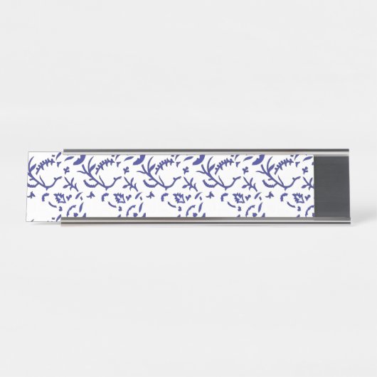 Office Door名プレート | カスタムロゴデザイン デスクネームプレート (正面)