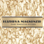 Office Door Sign フェイク金ゴールド名プレート サインプレート