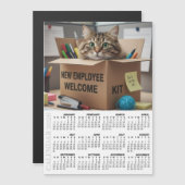 Office Fridge Calendar 2026, HR / New Employee (正面/裏面)