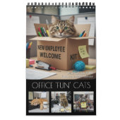 Office Fun Cats Calendar 2026 / Cat Photo Calendar カレンダー (カバー)