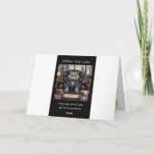 Office Fun Cats Photo Card, Birthday, Cat カード (裏面)