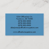 Office Furniture名刺（青） 名刺 (裏面)