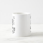 Office Gag Coffee今日は感じあまり仕事がない コーヒーマグカップ (中央)