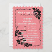 Office GetTogether招待状 招待状 (正面)