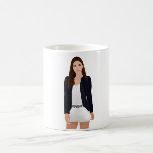 Office Girl コーヒーマグカップ