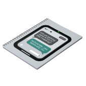 Office Humor  – “Technically Yes, Spiritually No." ノートブック (左側)