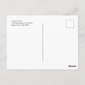 Office Movedレコードのはがきを更新 ポストカード (裏面)