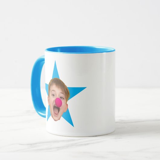 Office Mug、顔Office Mug、顔Star Mug マグカップ (正面左)