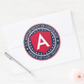 Office of Unit Testing ラウンドシール (封筒)