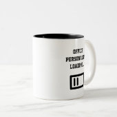 Office Personality Loading... Two-Tone Coffee Mug ツートーンマグカップ (正面右)