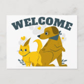 Office Petビジネスポストカードへようこそ ポストカード (正面)