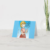 Office Politics漫画カード サンキューカード (裏面)