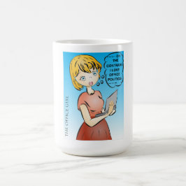 Office Politics Cartoon Mug コーヒーマグカップ