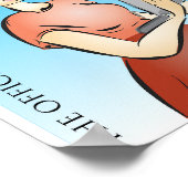 Office Politics Cartoon Poster ポスター (角)