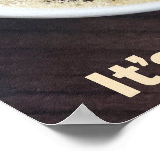 Office Poster - "Coffee - It's Chility in a cup" ポスター (角)