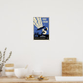 Office Propaganda: Avoid Downloads (blue) ポスター (キッチン)