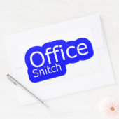 Office Snitch | Officeユーモア | 長方形シール (封筒)