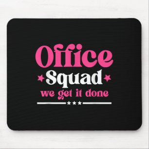 Office Squad我々はそれを完了する新学期Happy F マウスパッド