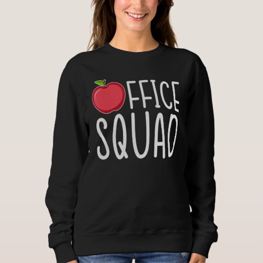 Office Squad管理アシスタント管理アシスト スウェットシャツ (正面)