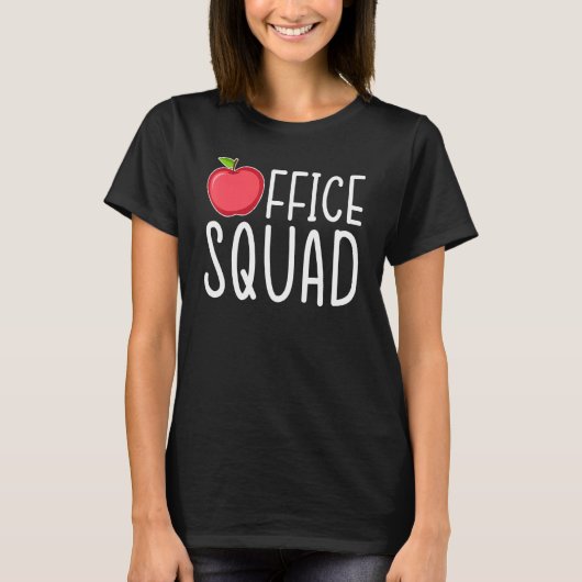 Office Squad管理アシスタント管理アシスト Tシャツ (正面)