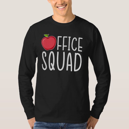 Office Squad管理アシスタント管理アシスト Tシャツ (正面)