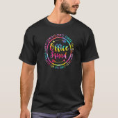 Office Squad Officer Staff Admin Crew Tシャツ (正面)