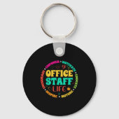 Office Staff Life - Front Office Squad School Secr キーホルダー (正面)