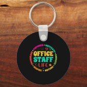 Office Staff Life - Front Office Squad School Secr キーホルダー (正面)
