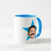 Office Star Mug、Office TV Show Mug、顔mug マグカップ (正面右)