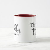 Office Survival Mug：おそらくワインの同僚 マグカップ (中央)