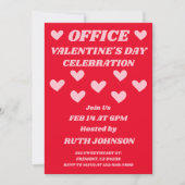 Office Valentine’s Day Celebration 招待状 (正面)