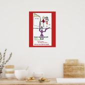 Office Wall Poster/Open Doorポリシー ポスター (キッチン)