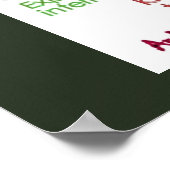 Office Wall Poster/Open Doorポリシー ポスター (角)