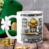 Office Work Coffee Mug -おもしろいおよびRelatable Mug コーヒーマグカップ