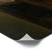 Officer and Laughing Girl by Johannes Vermeer ポスター (角)