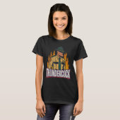 Officer Sergeant Cius Thunder Bodycam Funny Meme Tシャツ (正面フル)