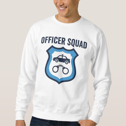 Officer Squad – Police Life Together スウェットシャツ (正面)