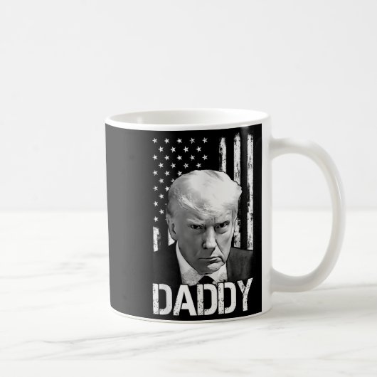 Official 2025 Trump Daddy _2  コーヒーマグカップ (右)