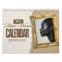 Official 2026 Powerful Black Women Calendar カレンダー