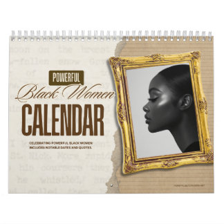 Official 2026 Powerful Black Women Calendar カレンダー