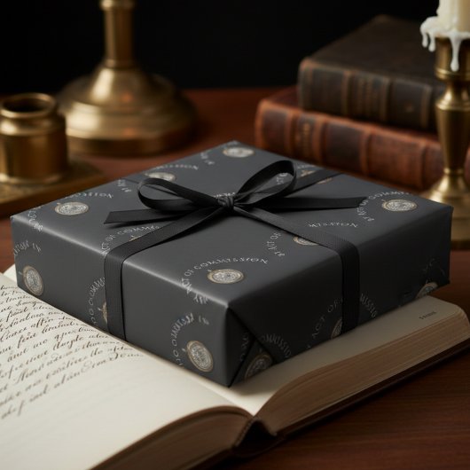 Official Antiquarian Act of Commission Gift Wrap ラッピングペーパー