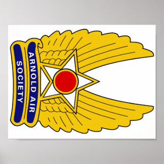 Official Arnold Air Society Poster (11 x 8.5") ポスター