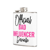 Official Bad Influencer Bachelorette Party Custom フラスク (左)