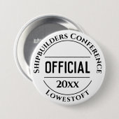 Official Badge Button 缶バッジ (正面&裏面)