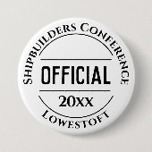 Official Badge Button 缶バッジ (正面)