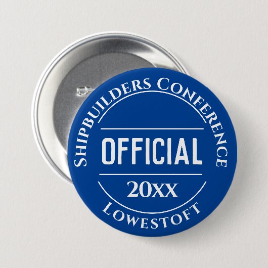 Official Badge Button 缶バッジ (正面&裏面)